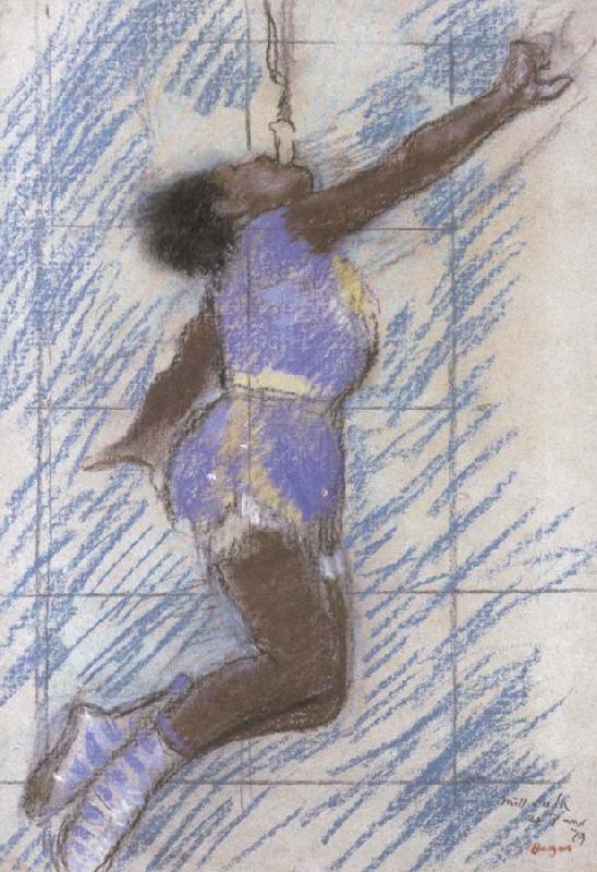 Edgar Degas Miss La La at the Cirque Fernando China oil painting art